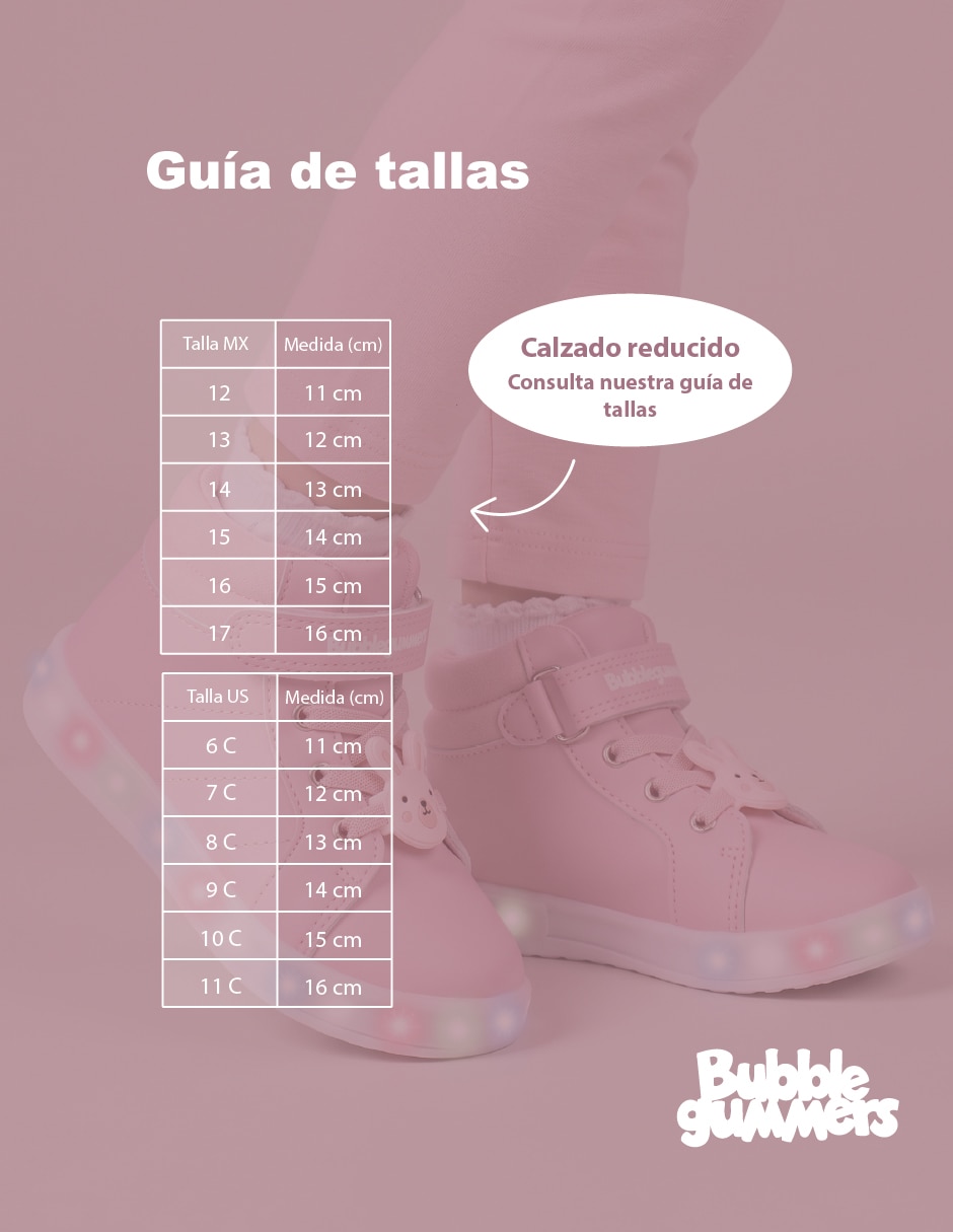 Tenis para niña trendy 8