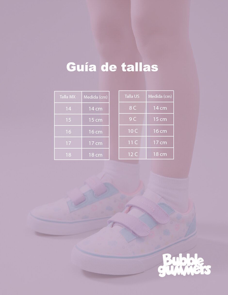 Tenis para niña trendy 8