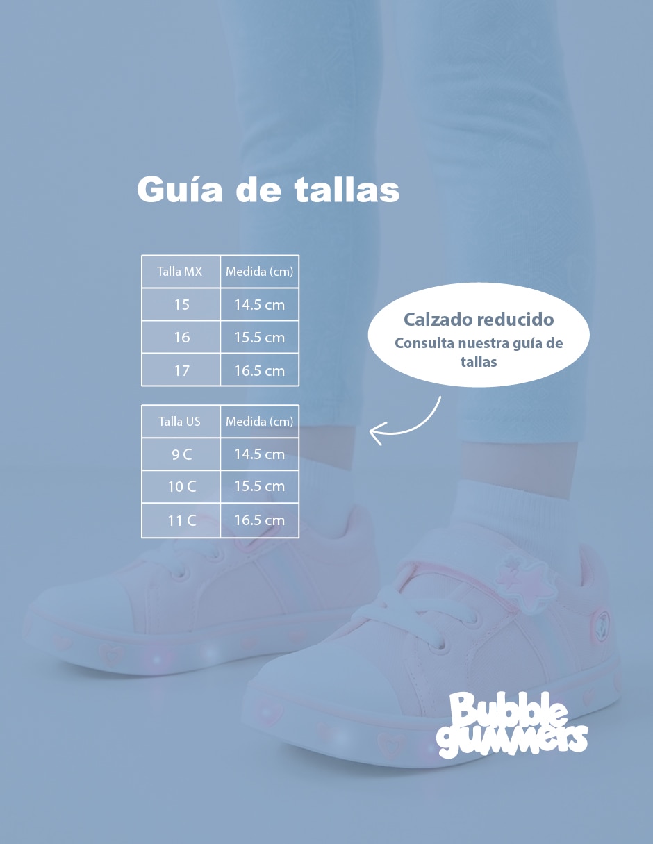 Tenis para niña trendy 9