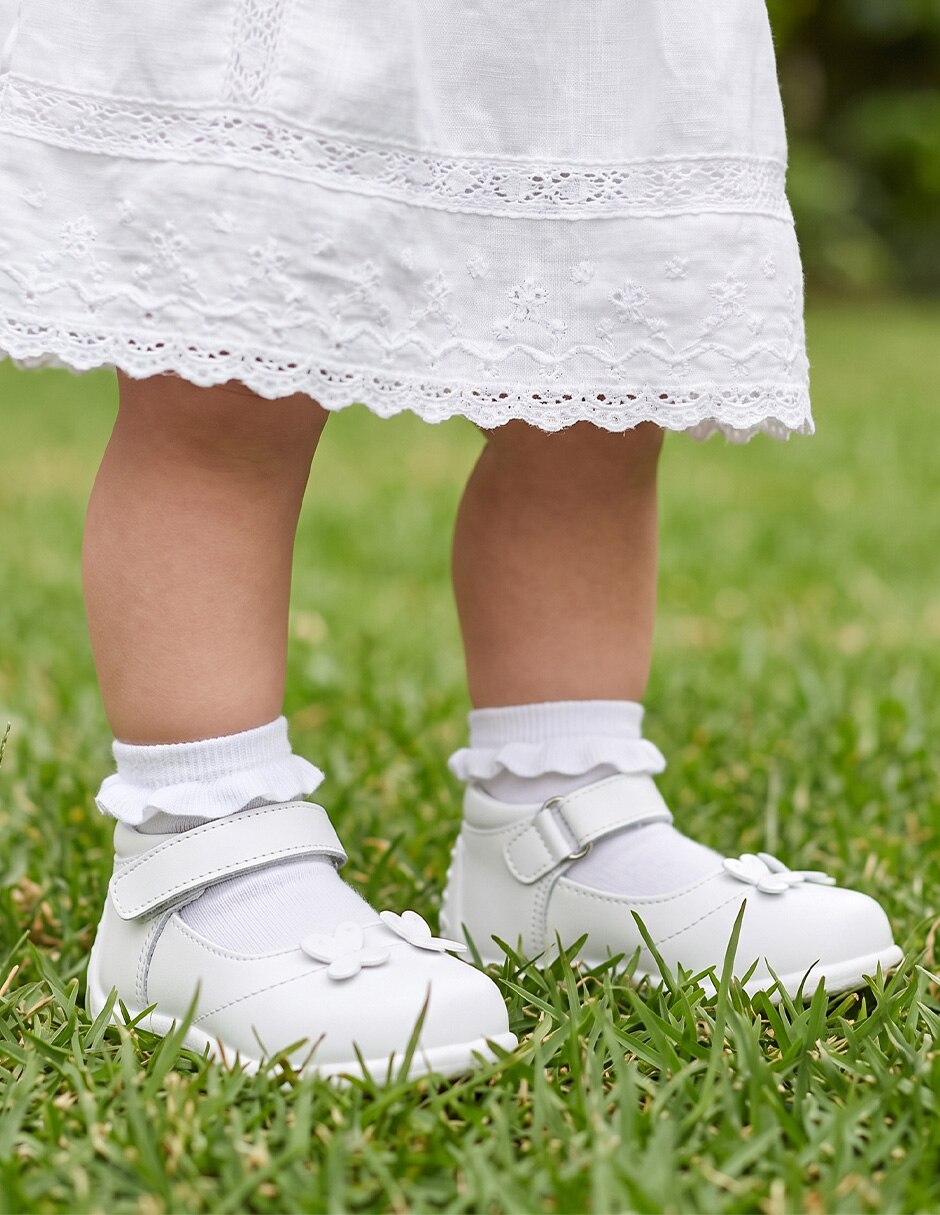 Zapato ceremonia de piel para niña 5