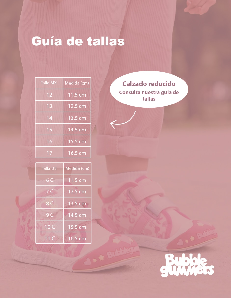 Tenis para niña trendy 8