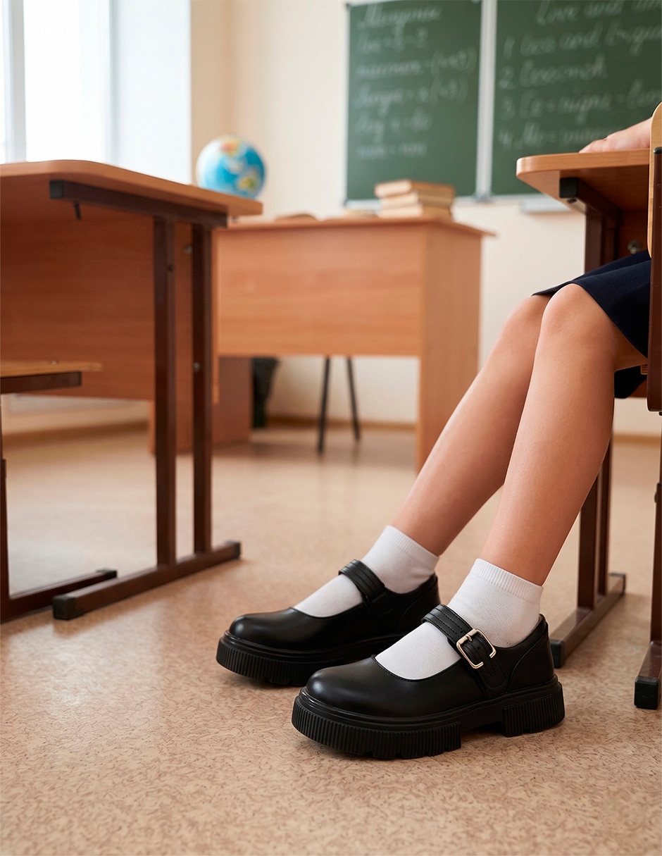 Zapato de piel para niña 5