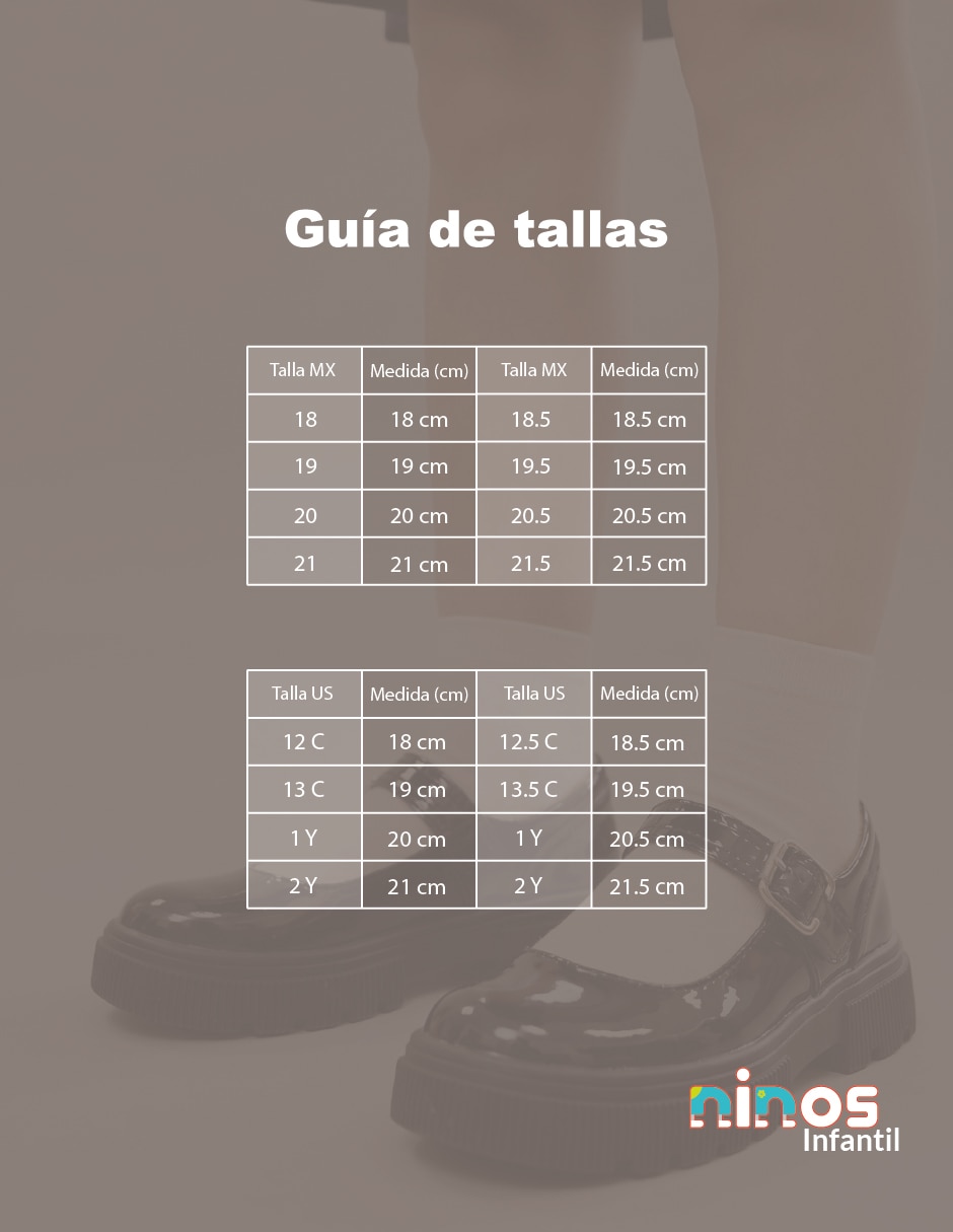 Zapato de piel para niña 9